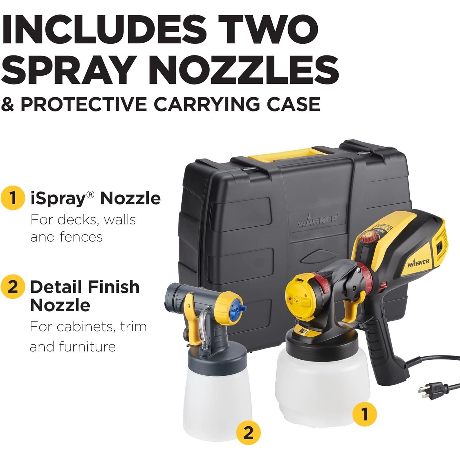 Pulverizador de Pintura Wagner FLEXiO 595 1.42L 3.89kg