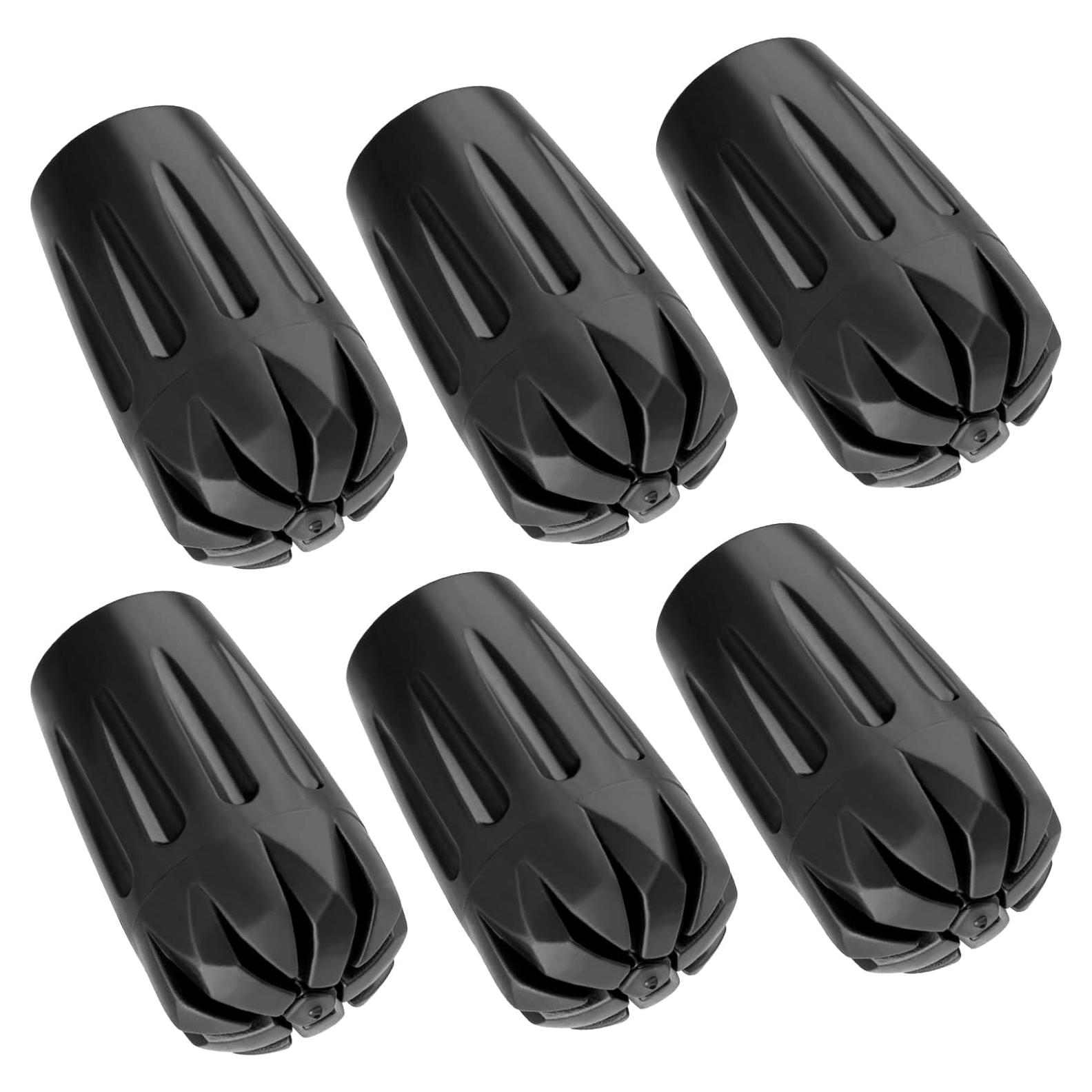 Puntas de goma AISUNOUTDOOR para bastones de senderismo