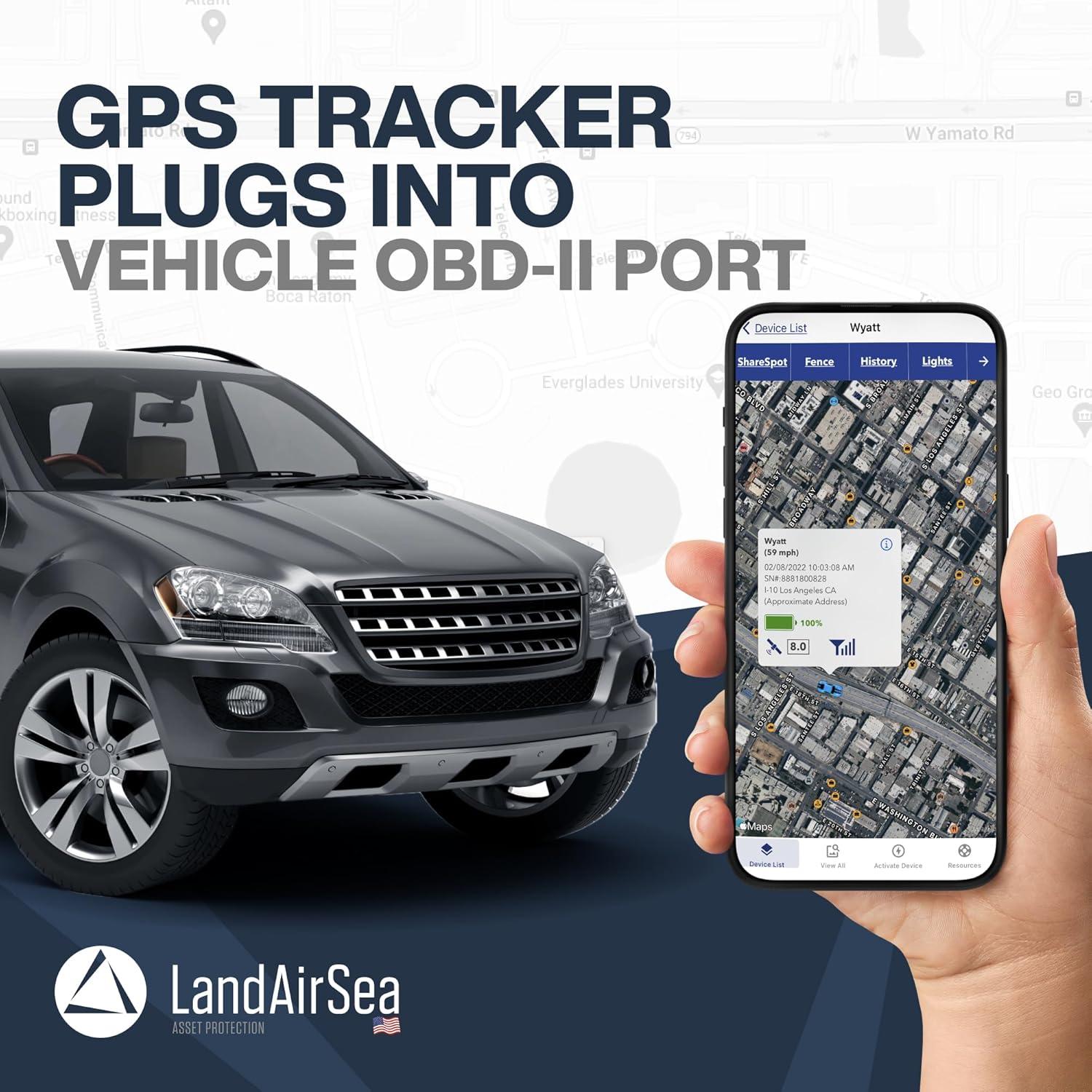 Rastreador GPS LandAirSea SYNC - Seguimiento 4G en tiempo real