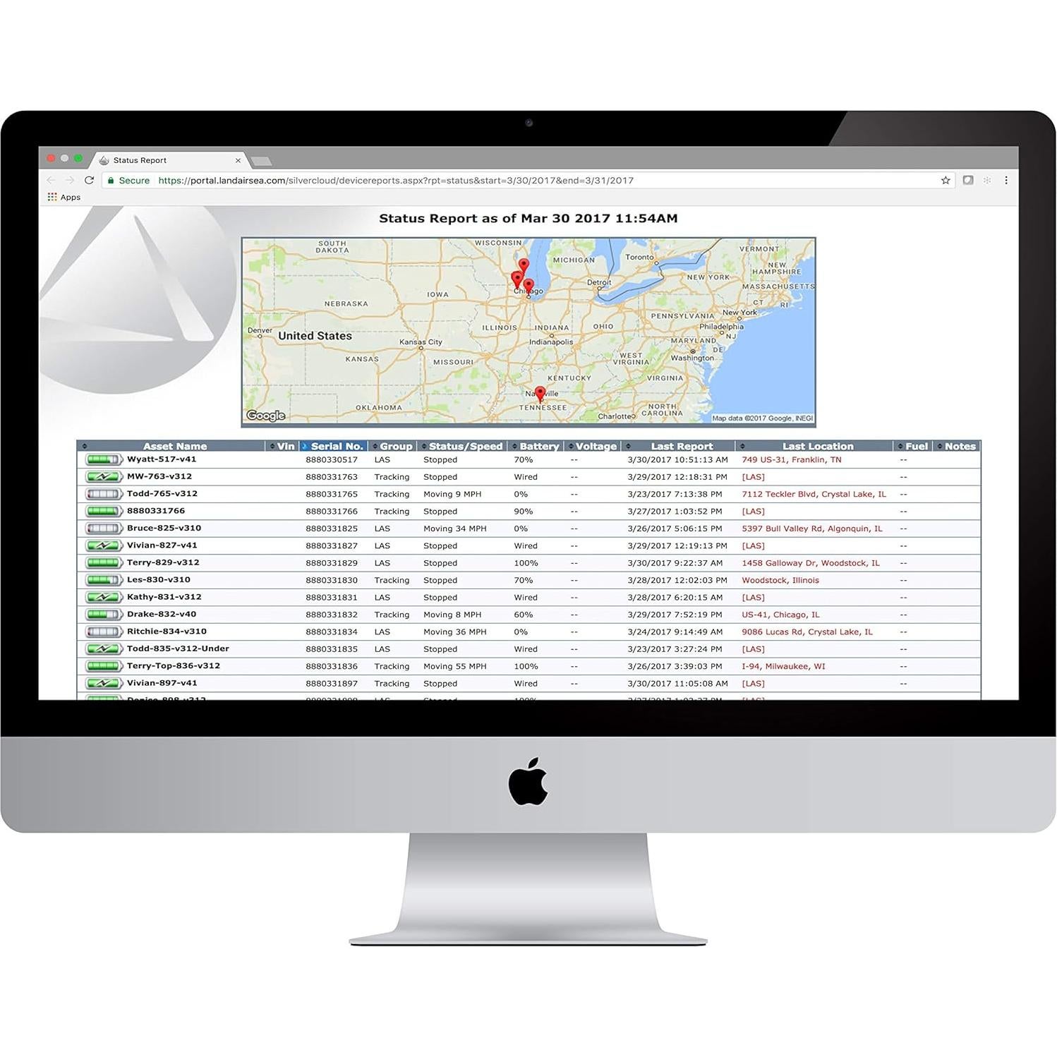 Rastreador GPS LandAirSea SYNC - Seguimiento 4G en tiempo real