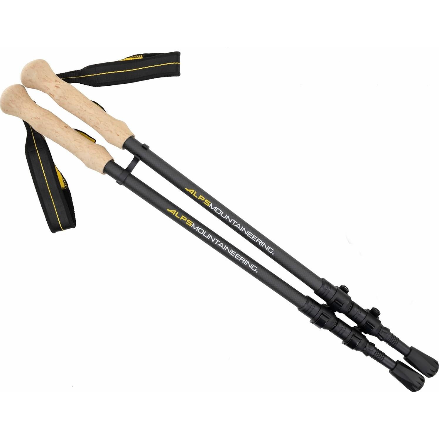 Bastones de Senderismo ALPS Alliance, Juego de 2, Negro