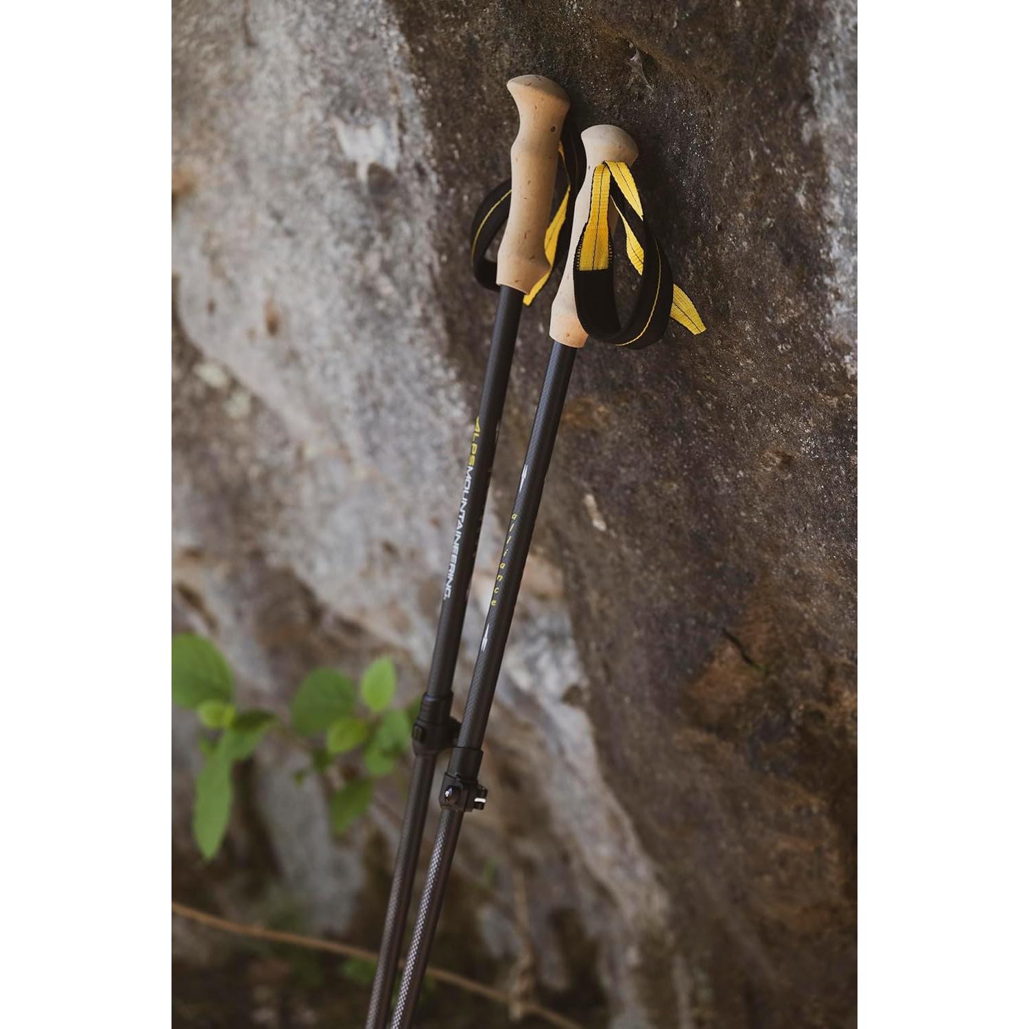Bastones de Senderismo ALPS Alliance, Juego de 2, Negro