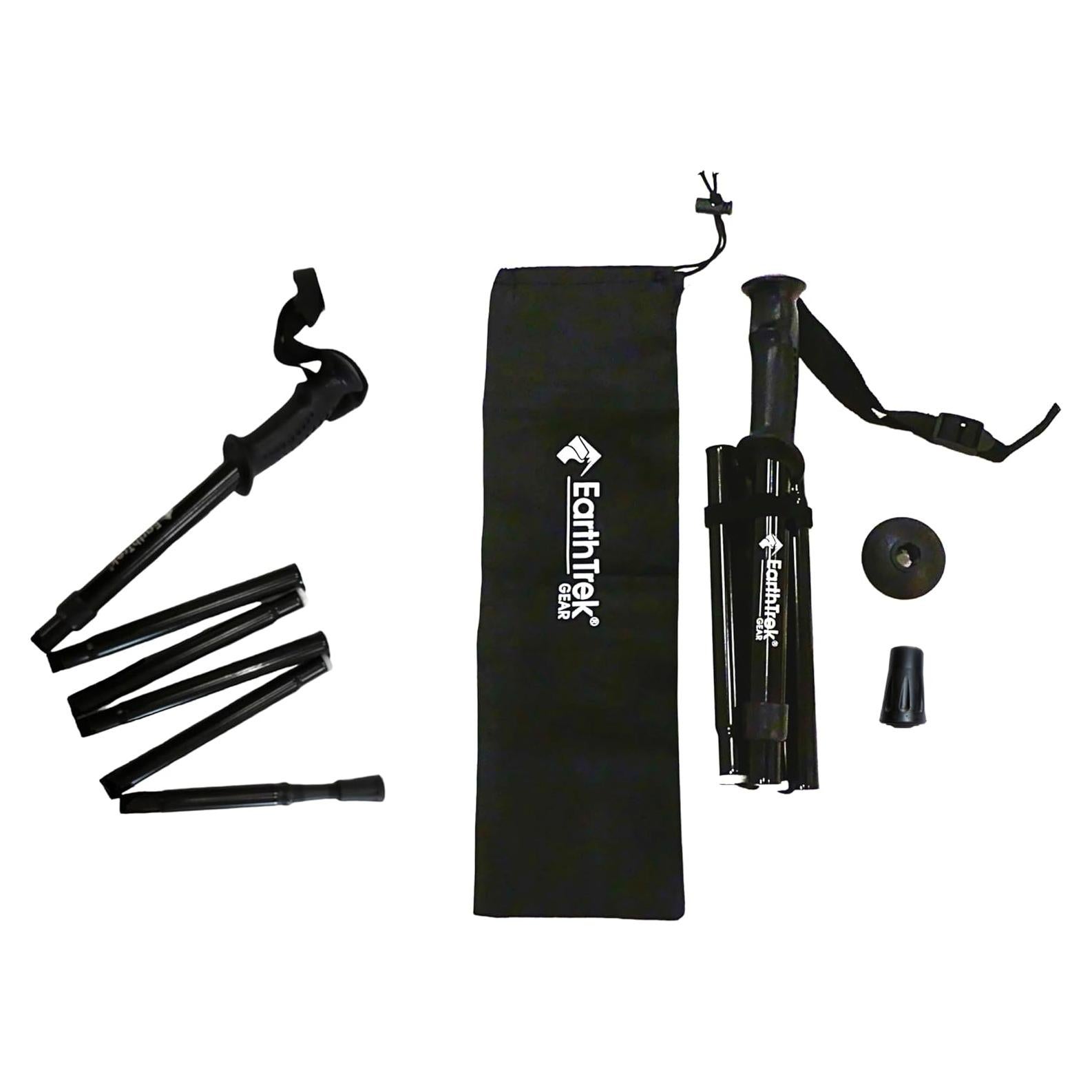 Bastón de Senderismo Plegable EarthTrek 30.48 cm Ajustable