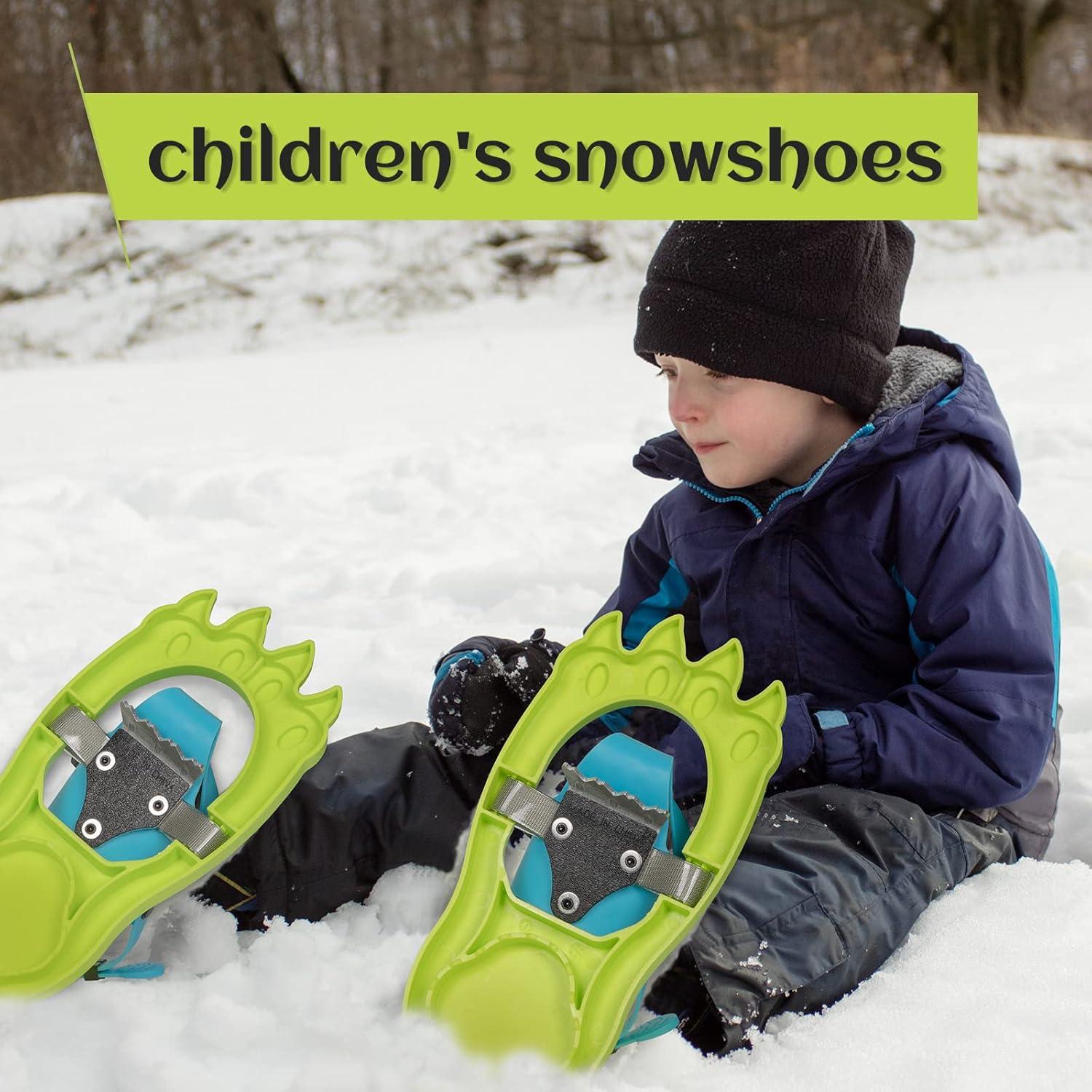 Raquetas de Nieve G2 GO2GETHER 40.6 cm para Niños Verde