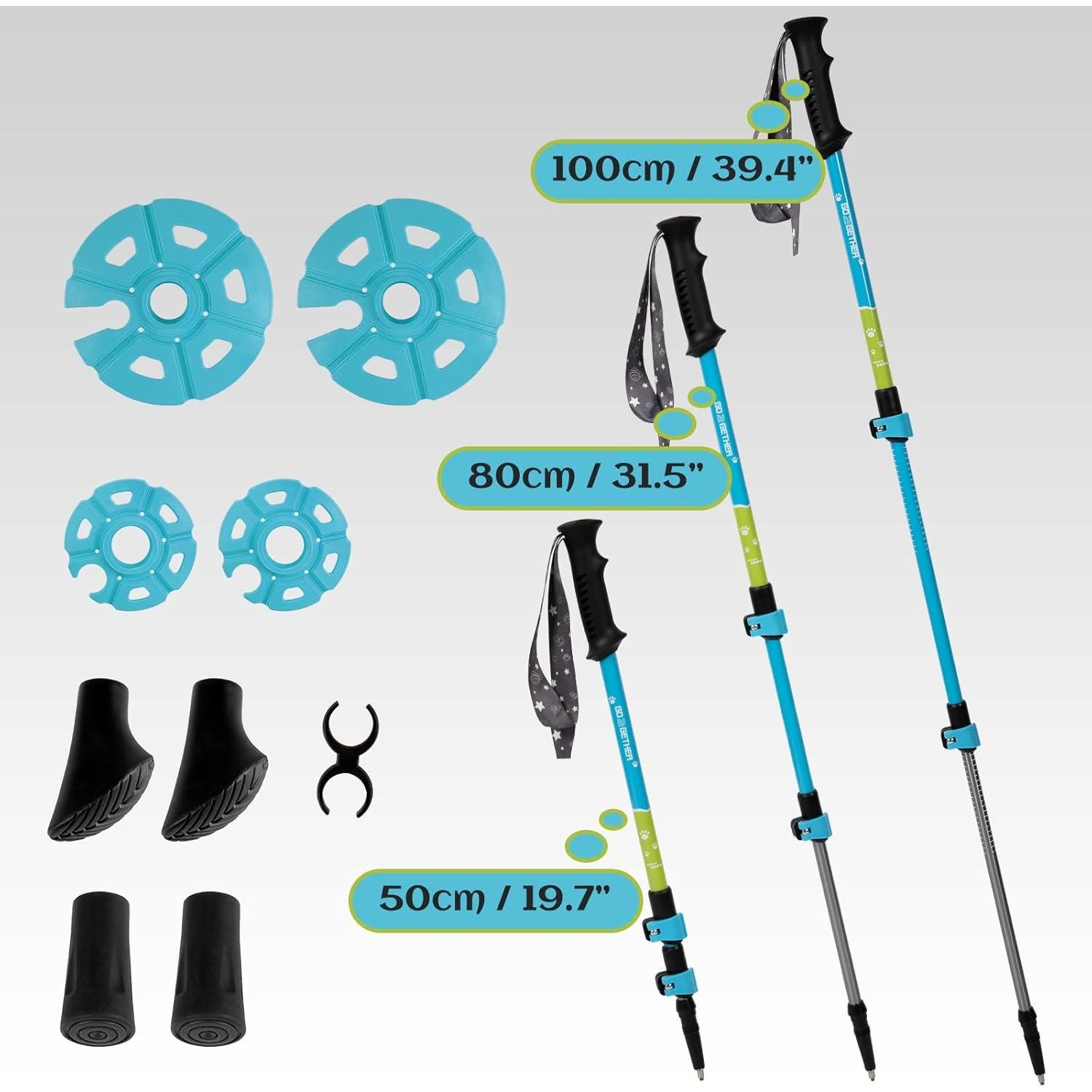 Raquetas de Nieve G2 GO2GETHER 40.6 cm para Niños Verde