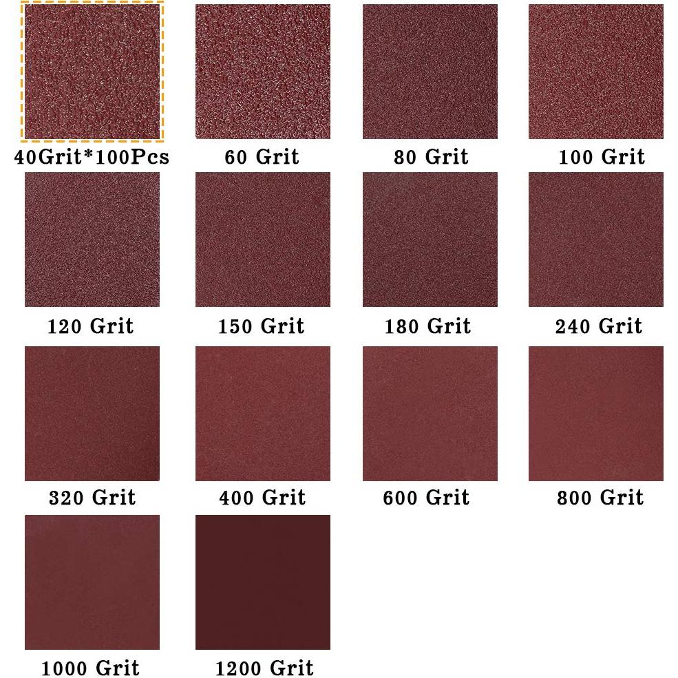 Discos de Lijado 2" SPEEDWOX 100 pcs 40 Grano Gancho y Bucle