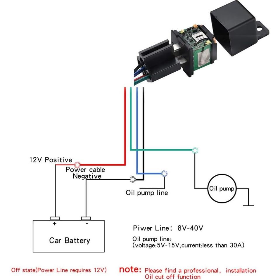 Rastreador GPS SinoTrack ST-907L 4G con Alarma y Control