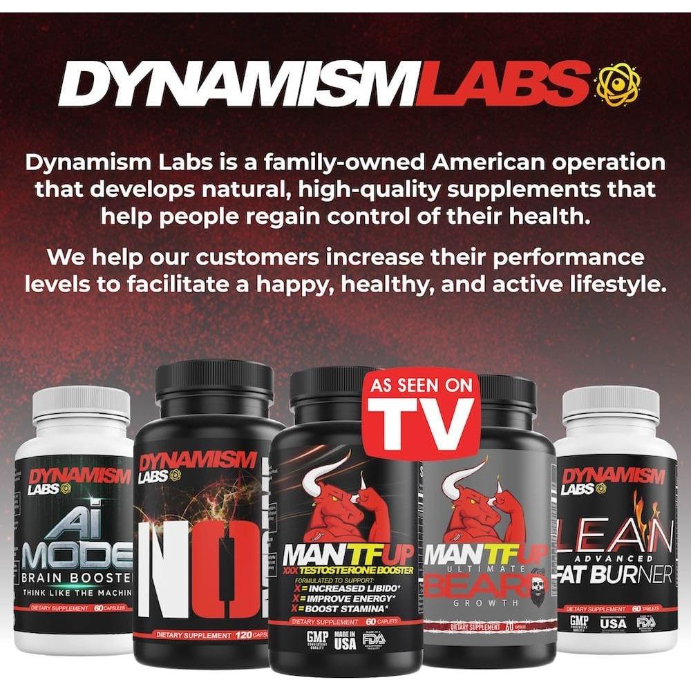 Potenciador de Vitalidad MANTFUP | Suplemento Testosterona 60 Tabletas