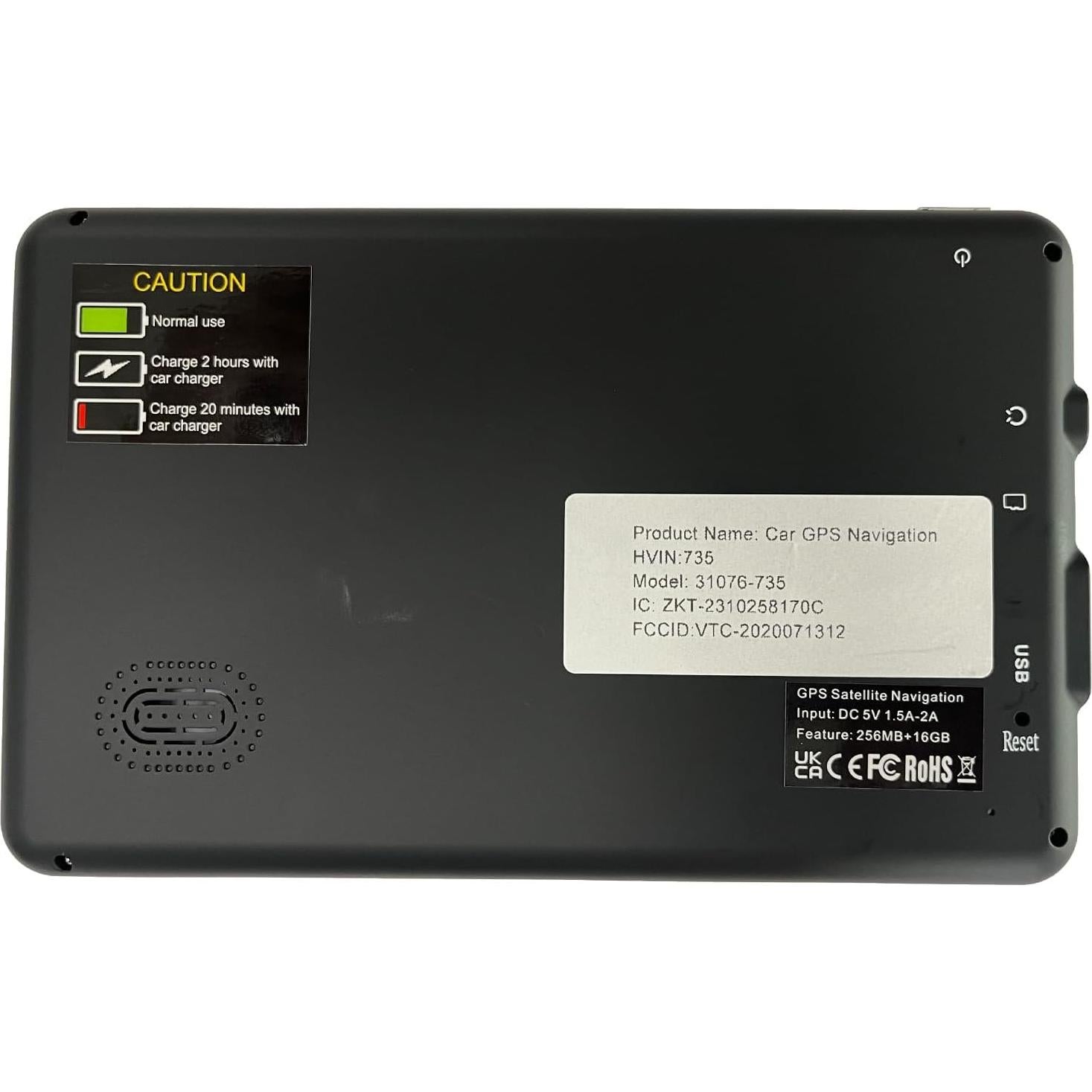 Navegador GPS Aonerex 7" para Coche con Mapas Gratis