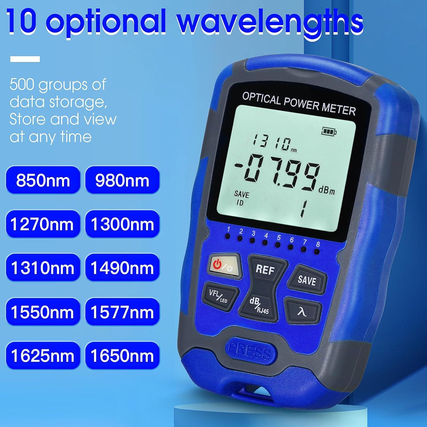 Probador de Cable de Fibra Óptica SAIVXIAN A-M50 30KM