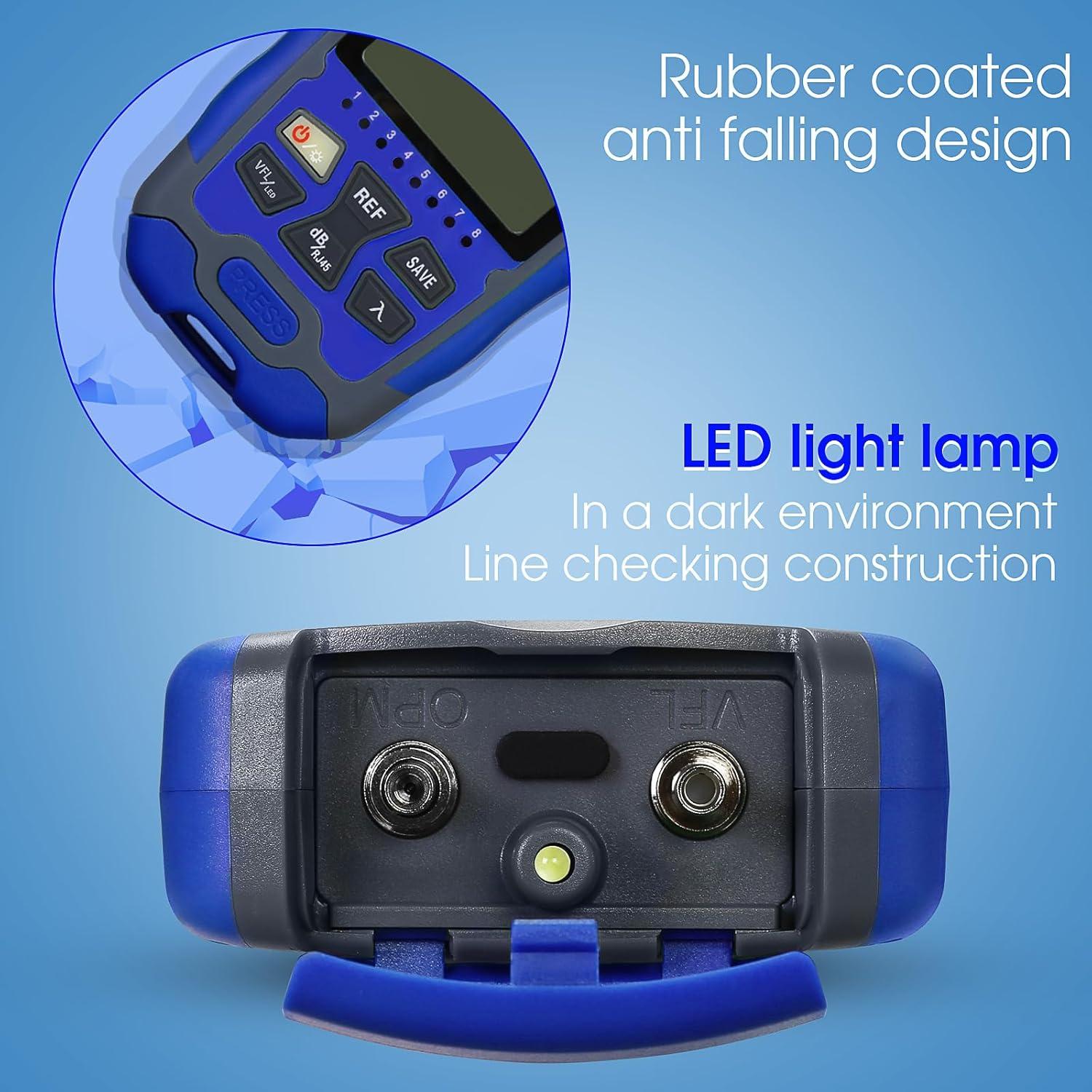 Probador de Cable de Fibra Óptica SAIVXIAN A-M50 30KM