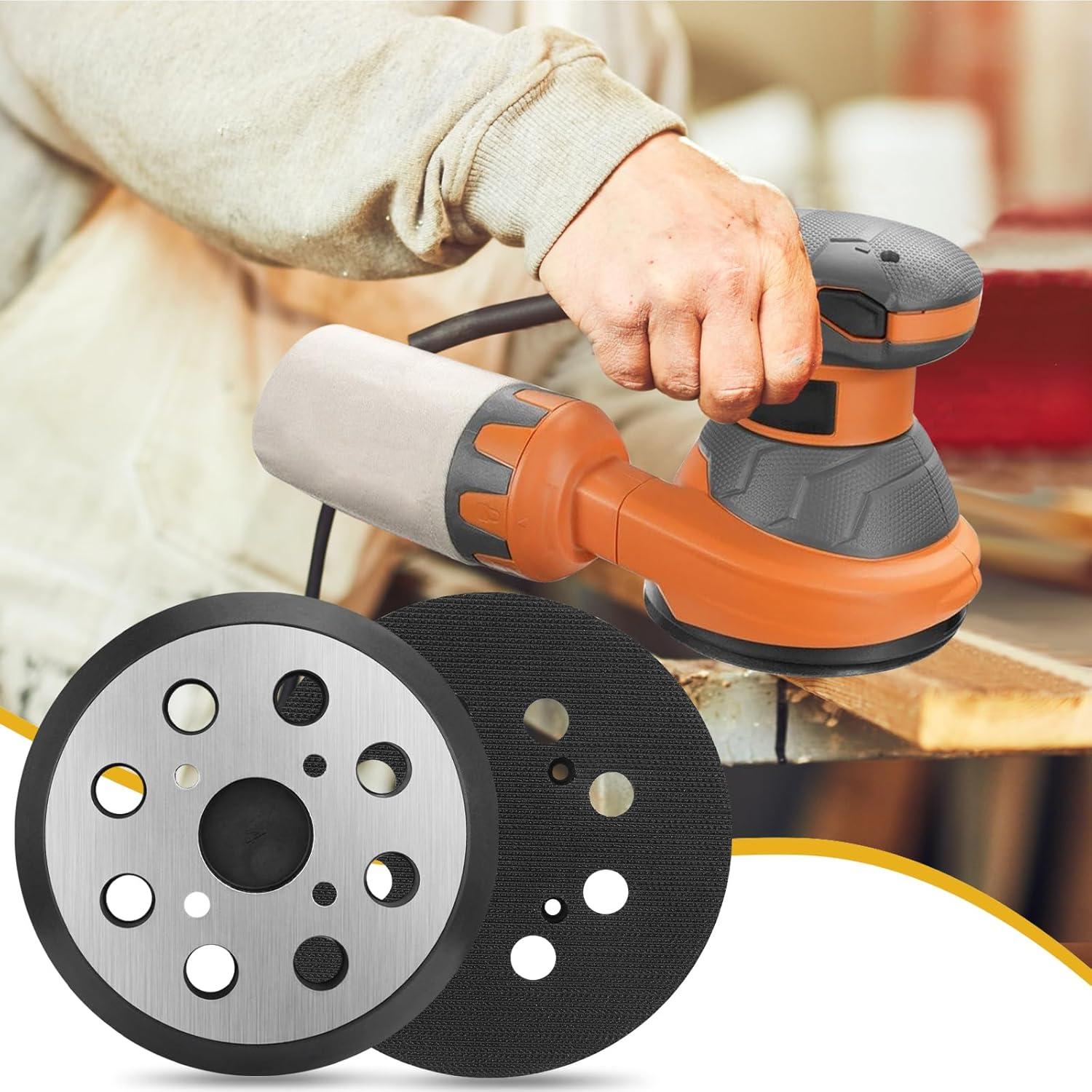 Paquete de 2 Almohadillas de Lijadora Orbital 5" Ridgid 300527002