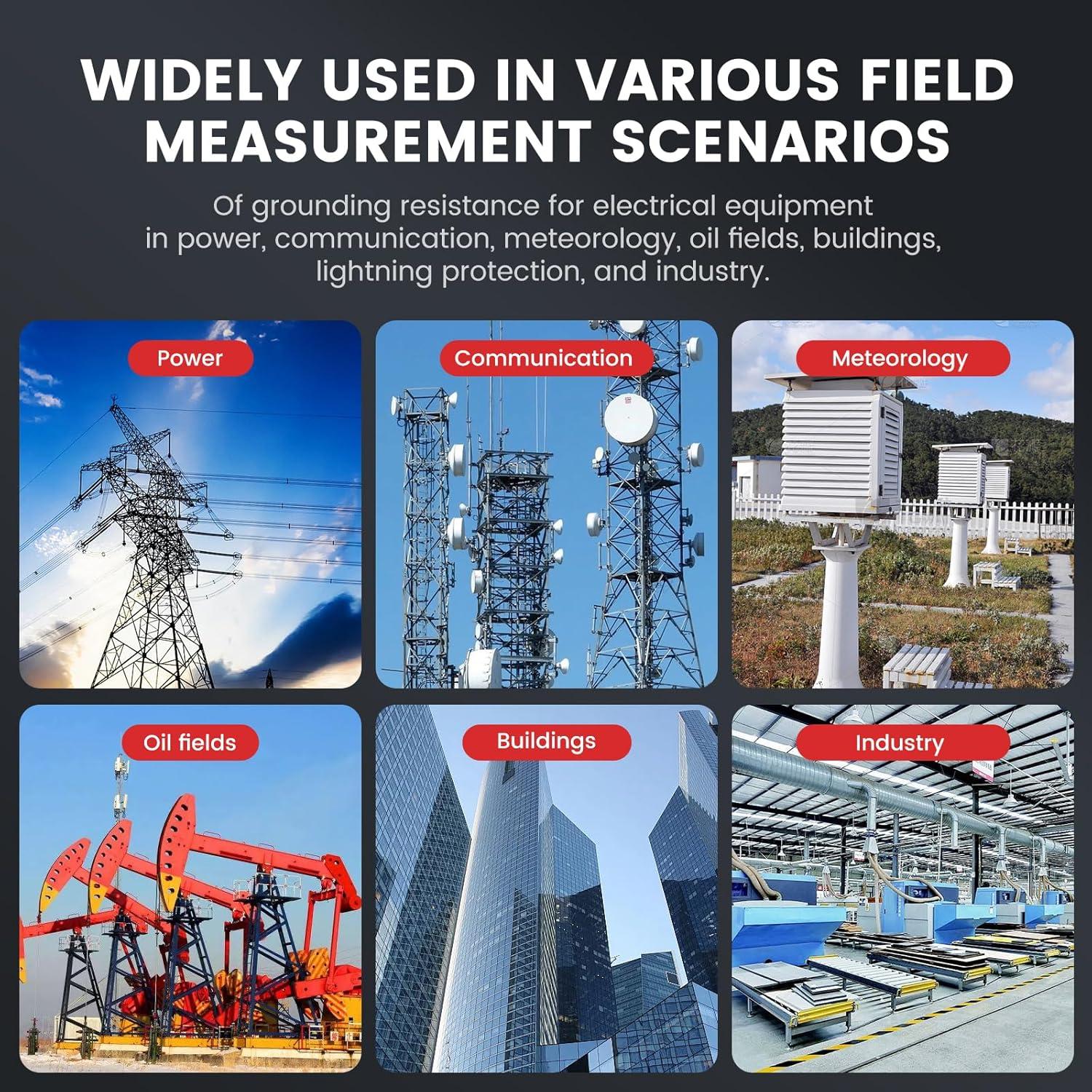 Medidor Digital de Resistencia a Tierra EITAI ETCR3000A+ 0-2000Ω