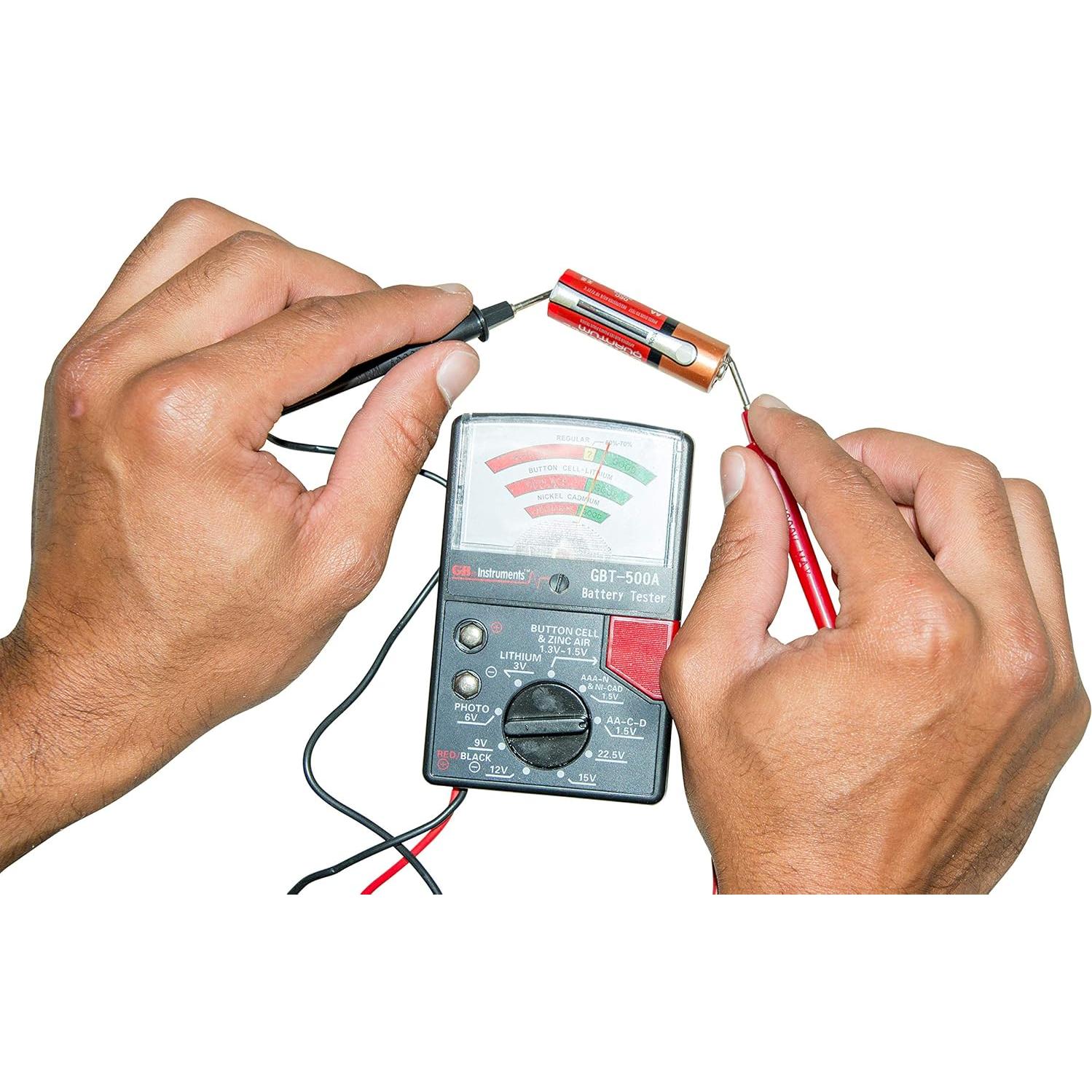 Probador de Baterías Analógico Gardner Bender GBT-500A 14 Rangos