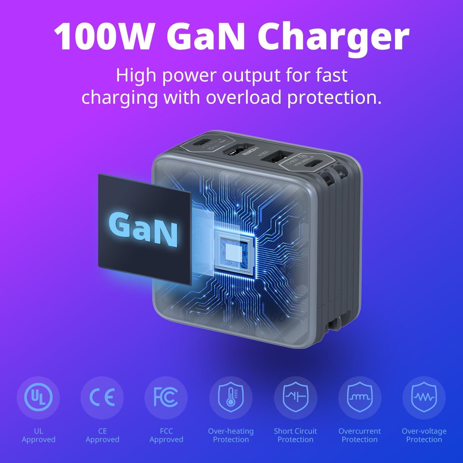 Tarjeta Captura AVerMedia GC313 Pro 1080p HDMI y Cargador 100W