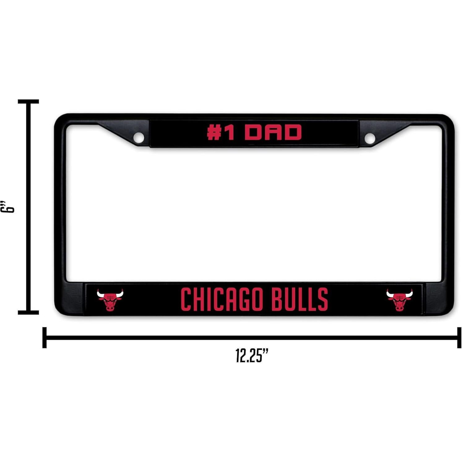 Marco de Baloncesto Rico Industries Chicago Bulls 30.48x15.24 cm