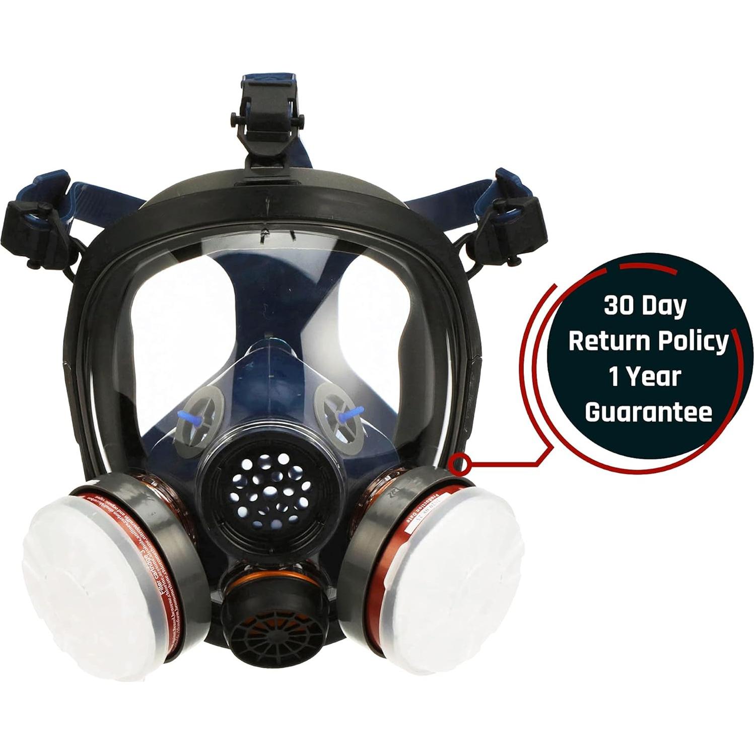 Máscara de Gas Parcil Distribution Cara Completa - Filtros Duales