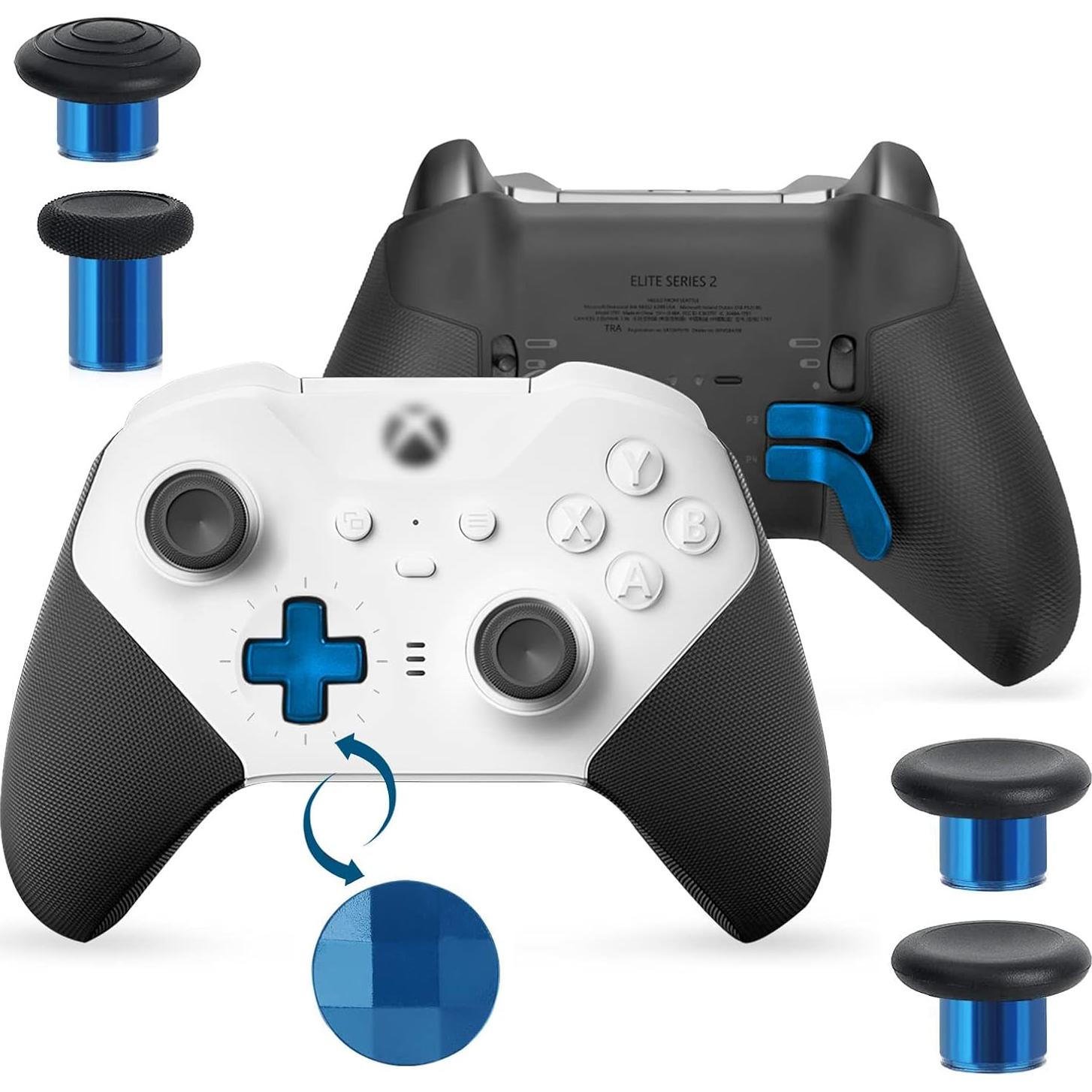 TOMSIN Accesorios Reemplazo para Controlador Xbox Elite 2 Azul