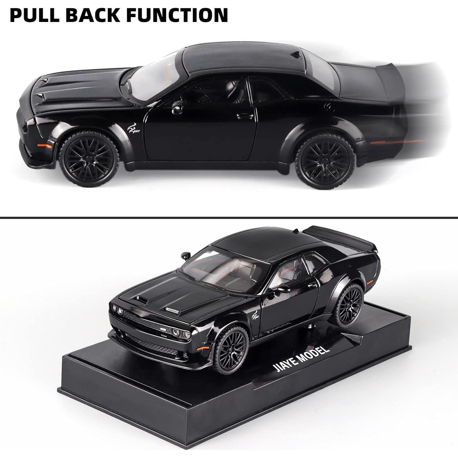 Coche de Juguete Hellcat OANMYJJO 15.8x7.1x4.7cm con Luz y Sonido