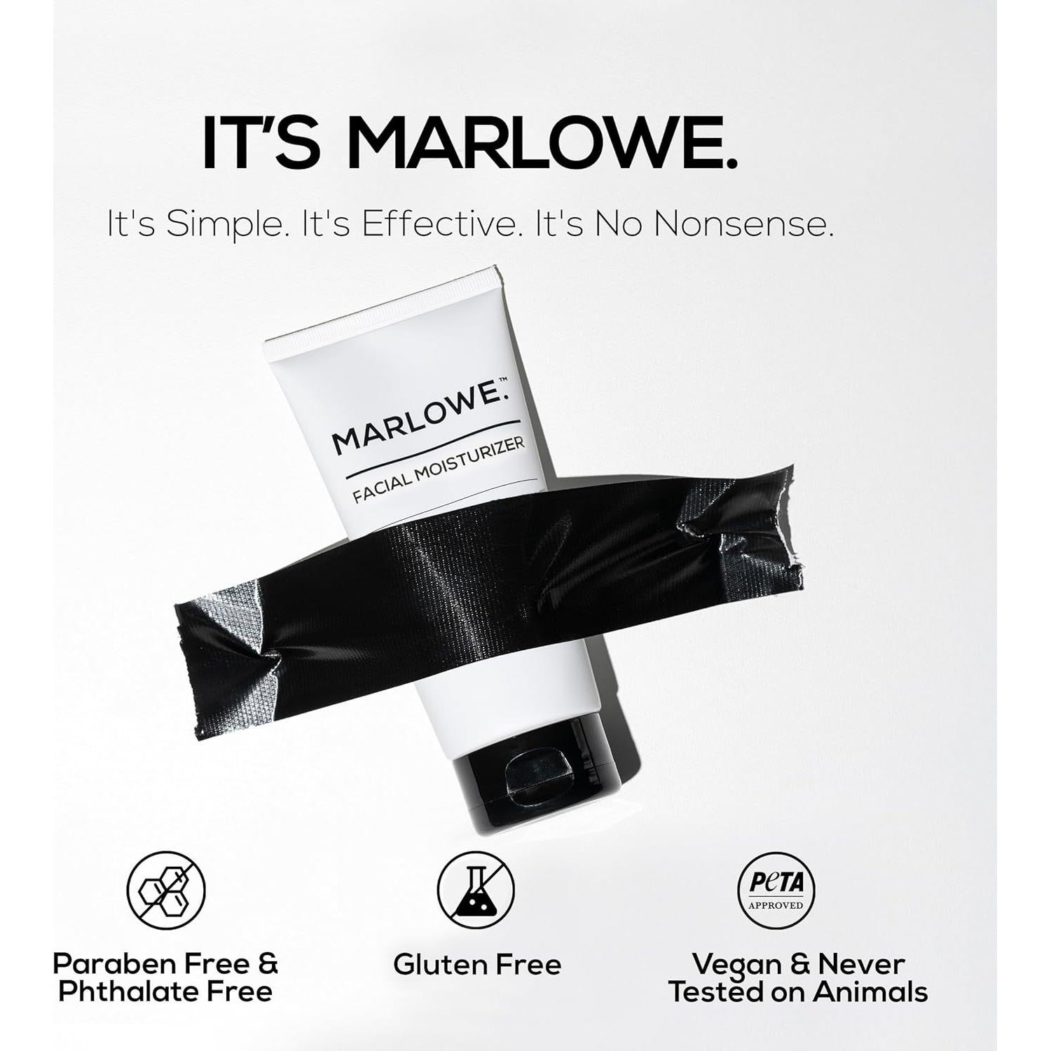 Hidratante Facial MARLOWE. No.123 con Aloe Vera y Té Verde 177 ml