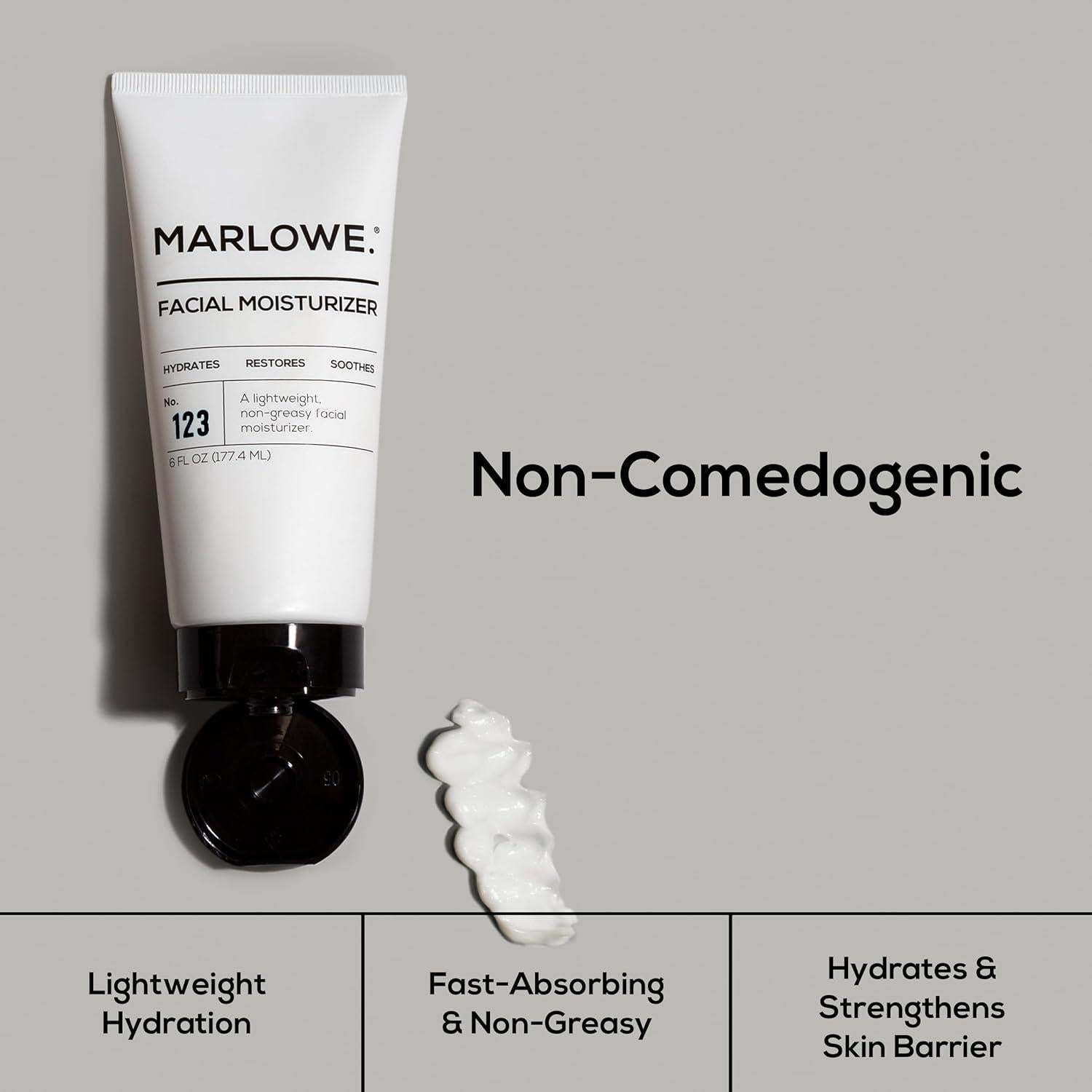 Hidratante Facial MARLOWE. No.123 con Aloe Vera y Té Verde 177 ml