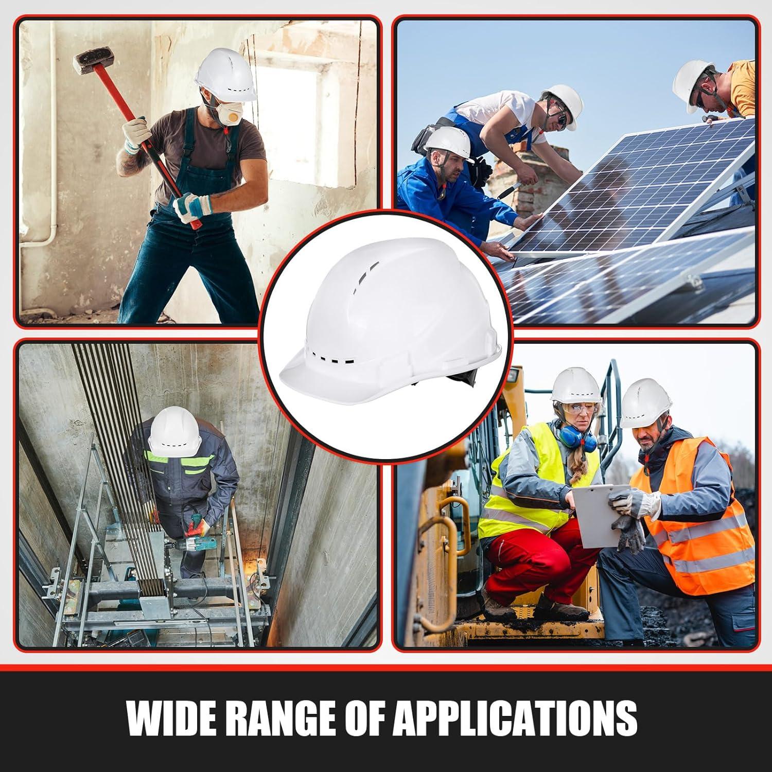 Casco de Seguridad Xuhal 12 Piezas Ajustable ABS Ventilado