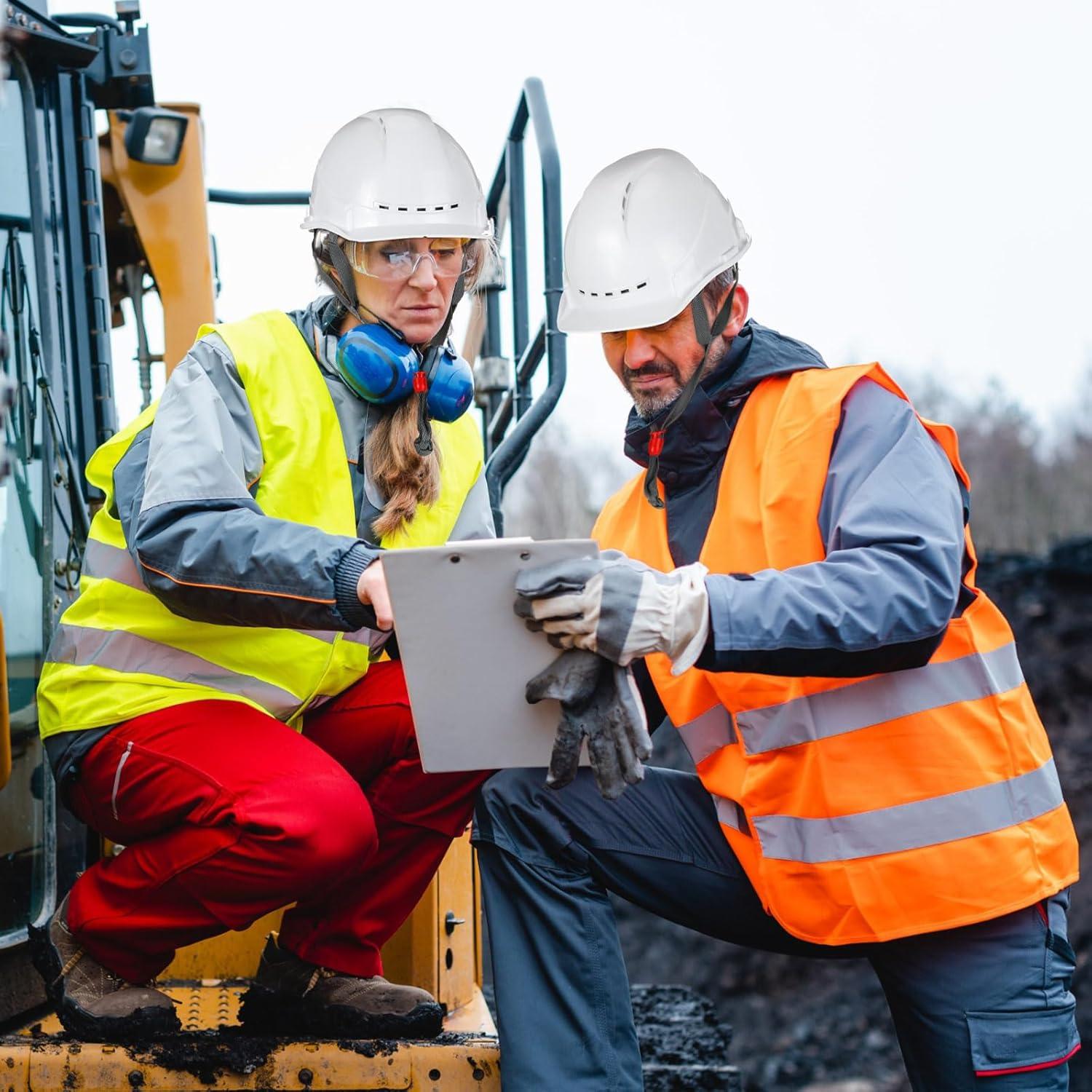 Casco de Seguridad Xuhal 12 Piezas Ajustable ABS Ventilado