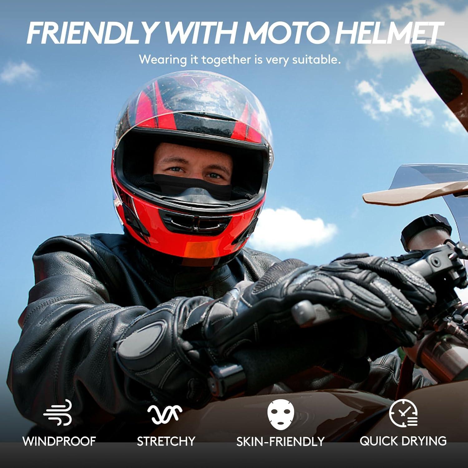 Bufanda Gaiter Refrigerante Multicolor 6 Piezas para Cuello