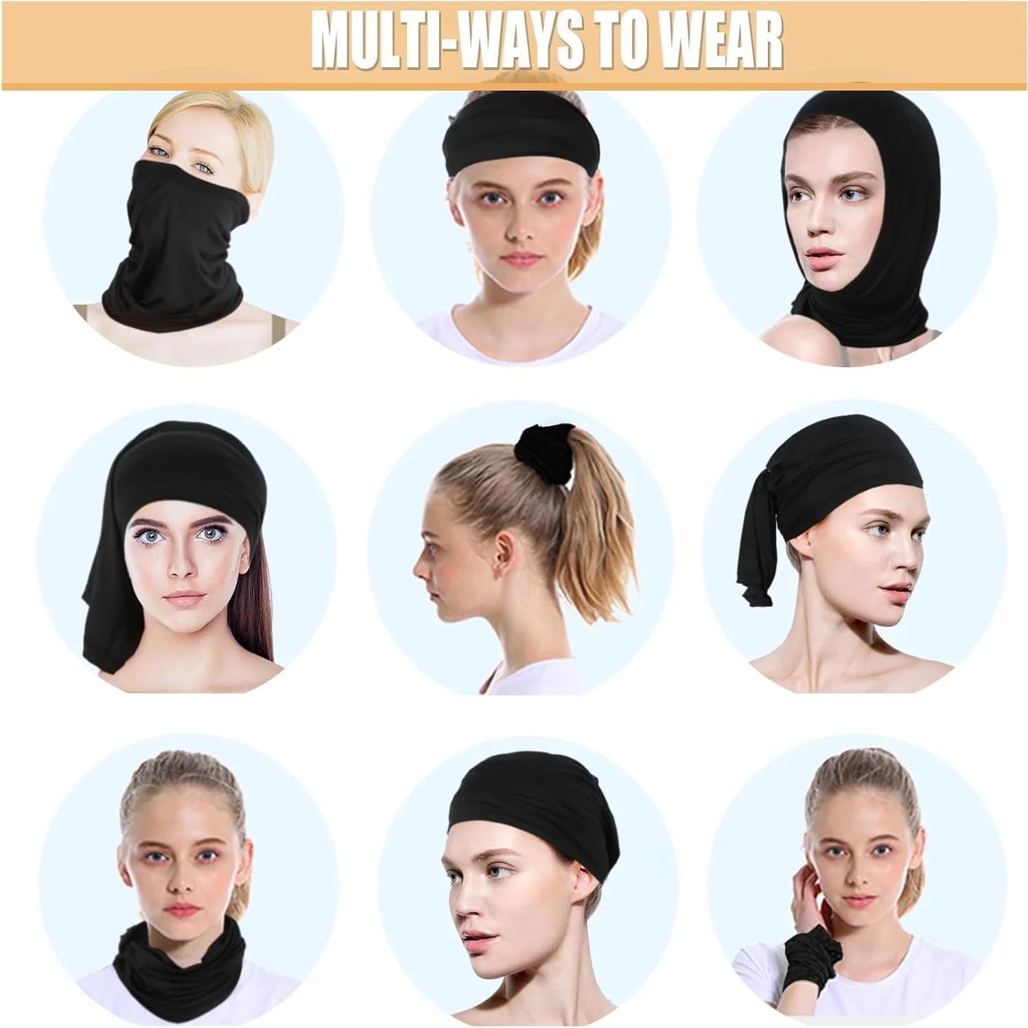 Bufanda Gaiter Refrigerante Multicolor 6 Piezas para Cuello