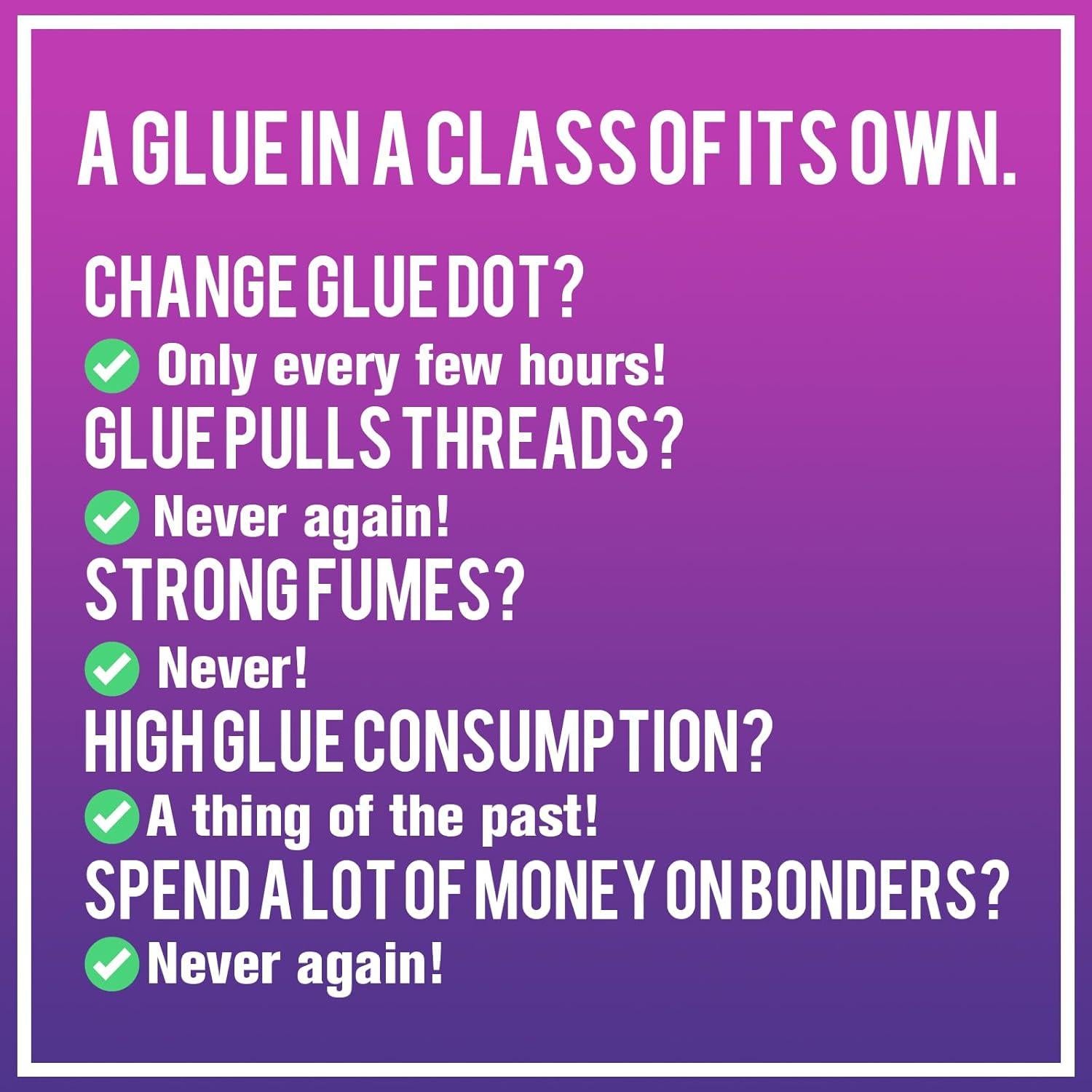 Pegamento UV para Pestañas HAICHER 5ml - Secado Rápido 1s