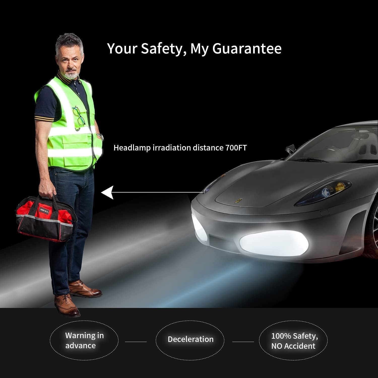 Chaleco de Seguridad Tydon Guardian Alta Visibilidad