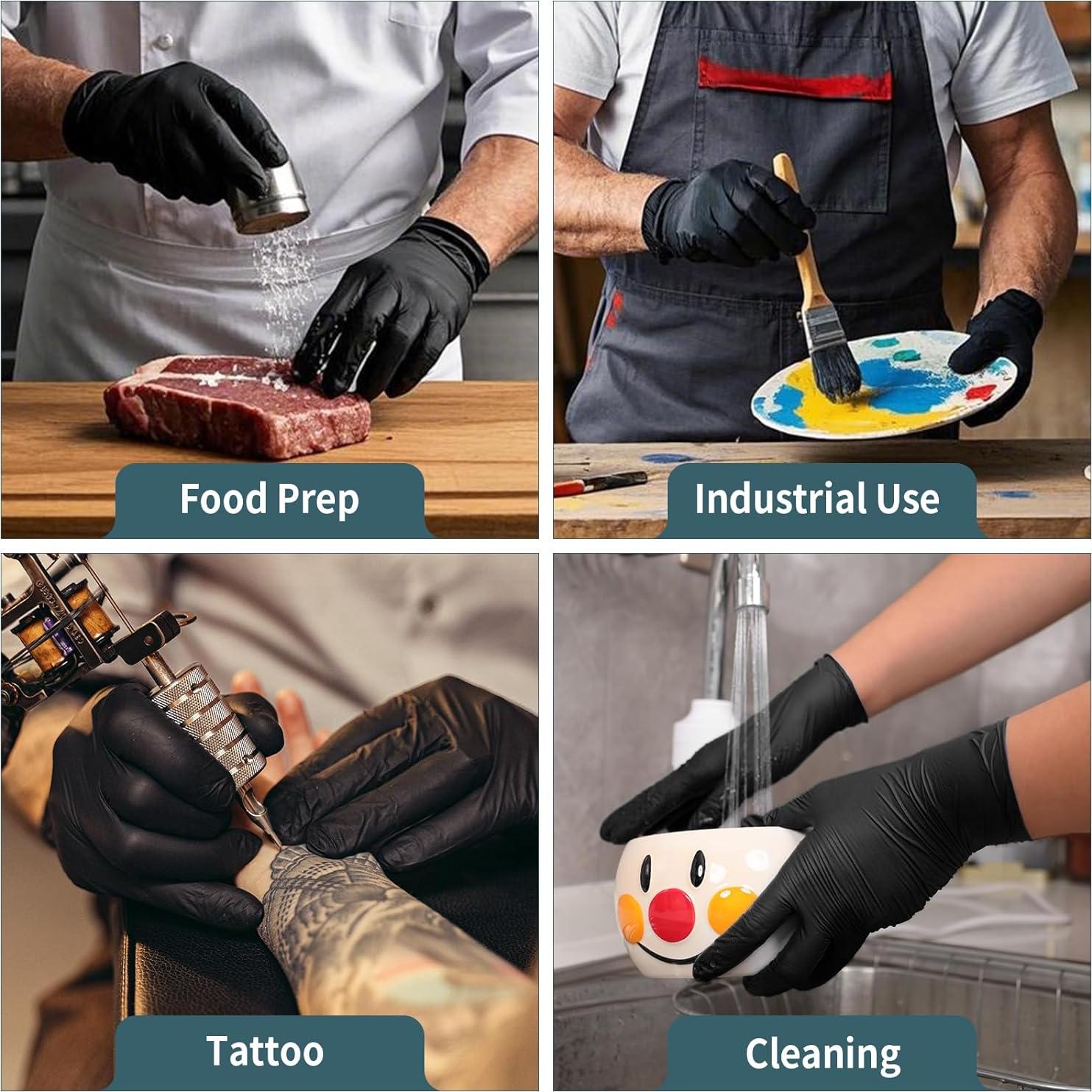 Guantes Desechables Nitrilo FINITEX 100 PCS Pequeño