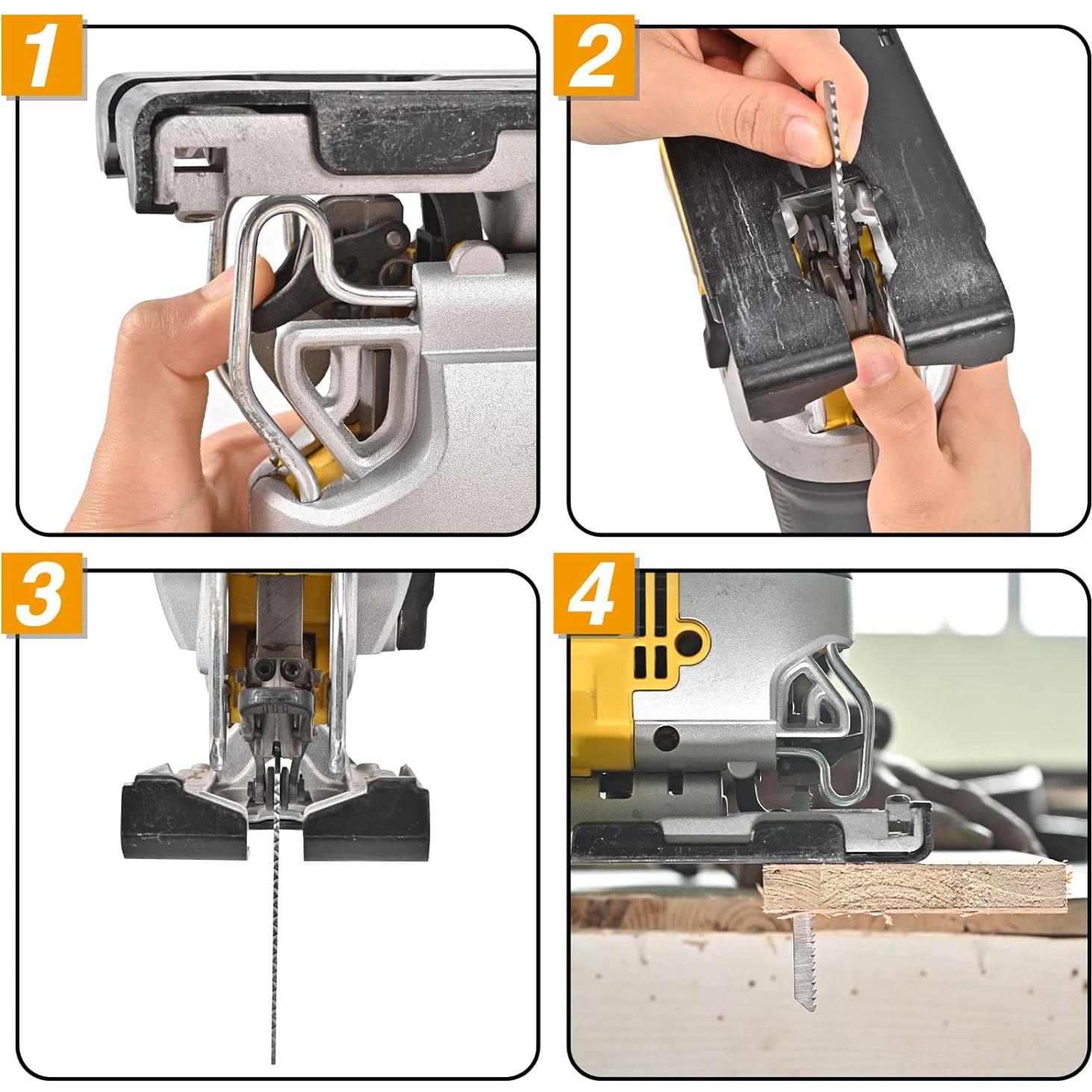 Juego de 20 Hojas de Sierra de Calar T-Shank Aleybloodes
