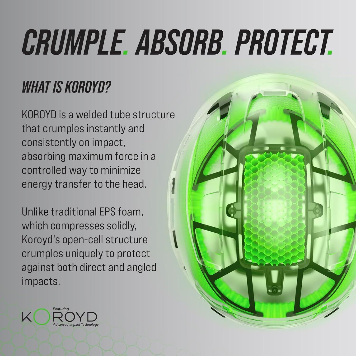 Casco de Seguridad GE GH500W, Ajustable, Ventilado, ABS