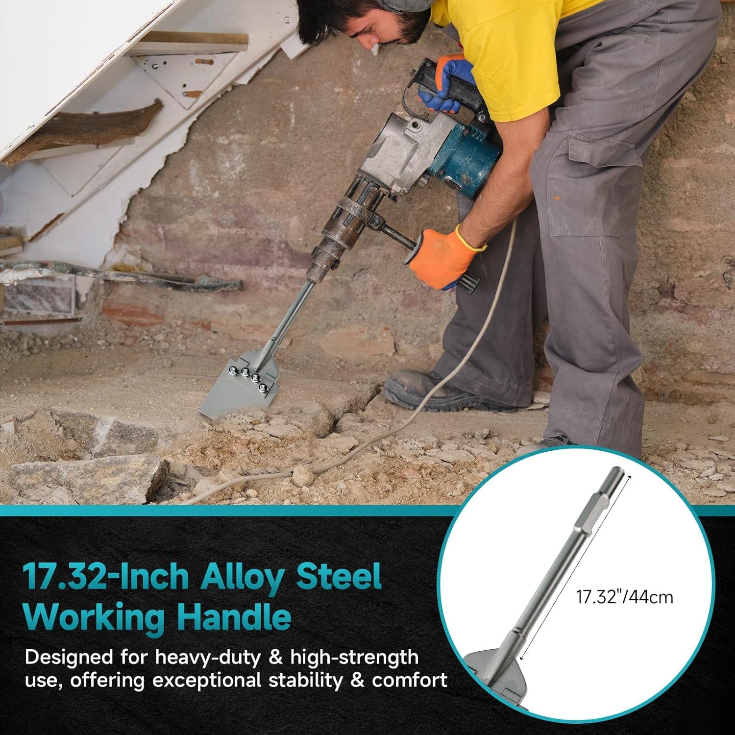 Cincel de Raspador de Piso YOSIGHT 15.24 cm Ancho 65A