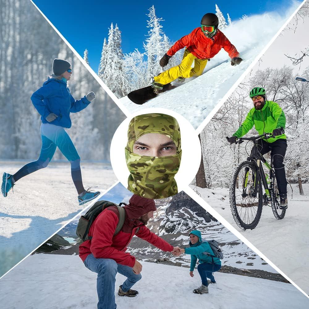 Pasamontañas Camo Invierno Forrado Polar Unisex