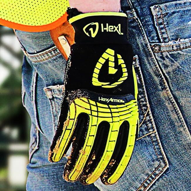 Guantes de Trabajo HexArmor 2131 Grande Resistencia Impactos