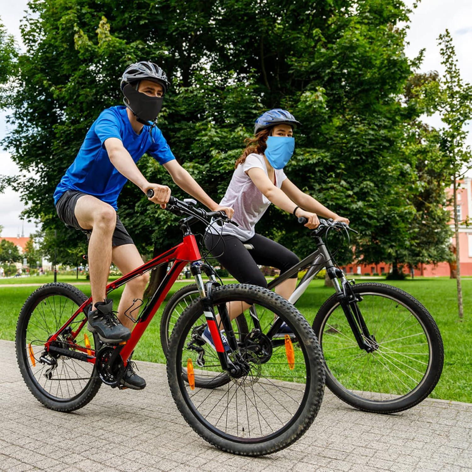 Paquete de 5 Mascarillas Balaclava Hombre UV Azul Cielo