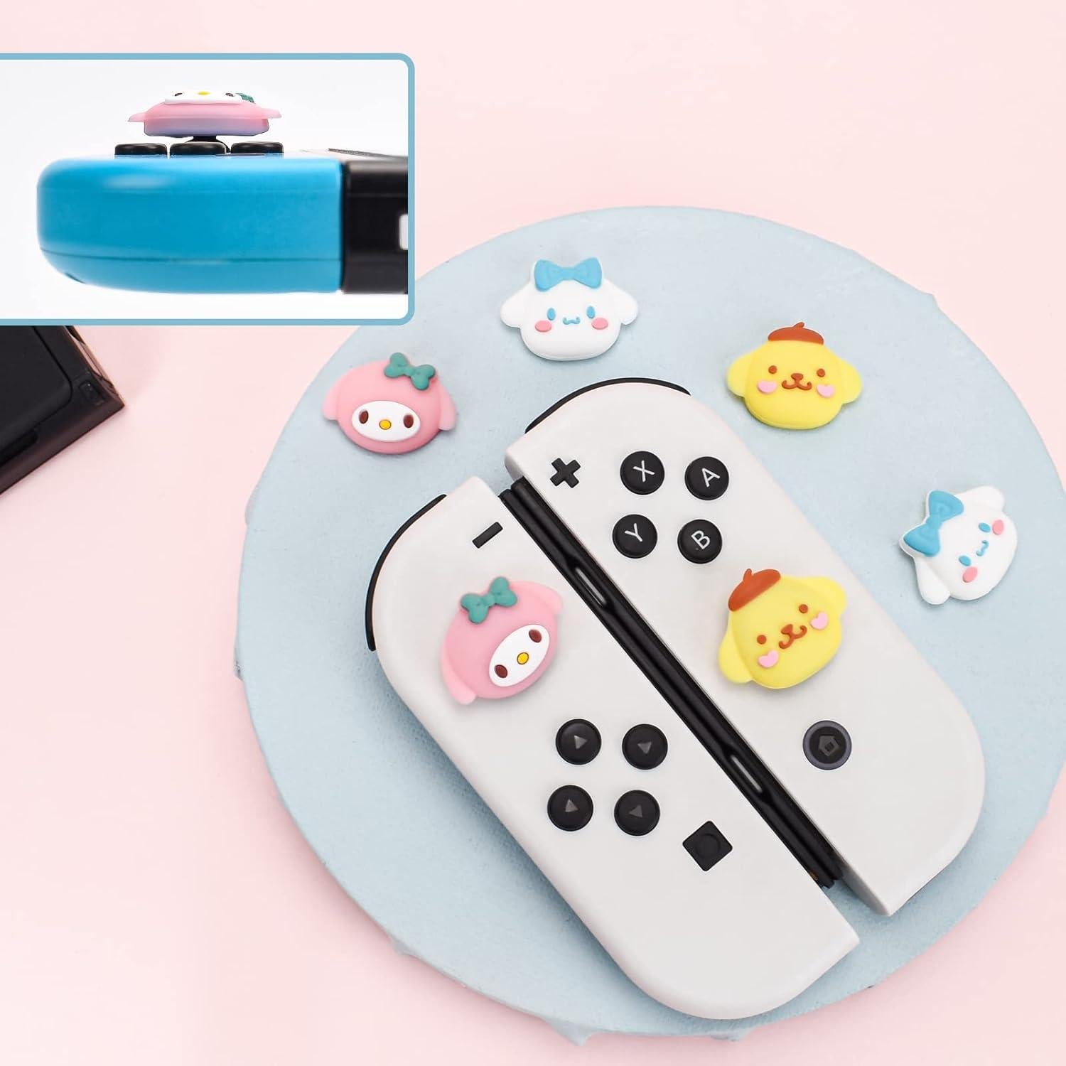 Tapas de Agarre para Pulgar DLseego para Switch Lite y OLED