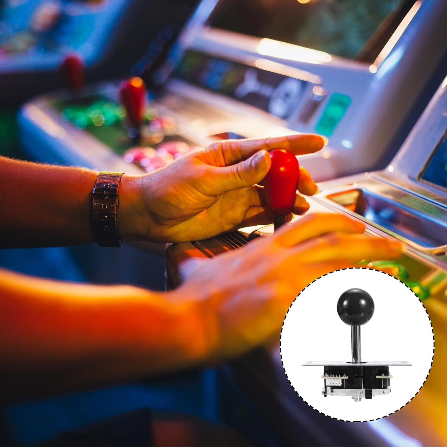 Kit Joystick DIY MECCANIXITY para Arcade PC Negro 5 Pin