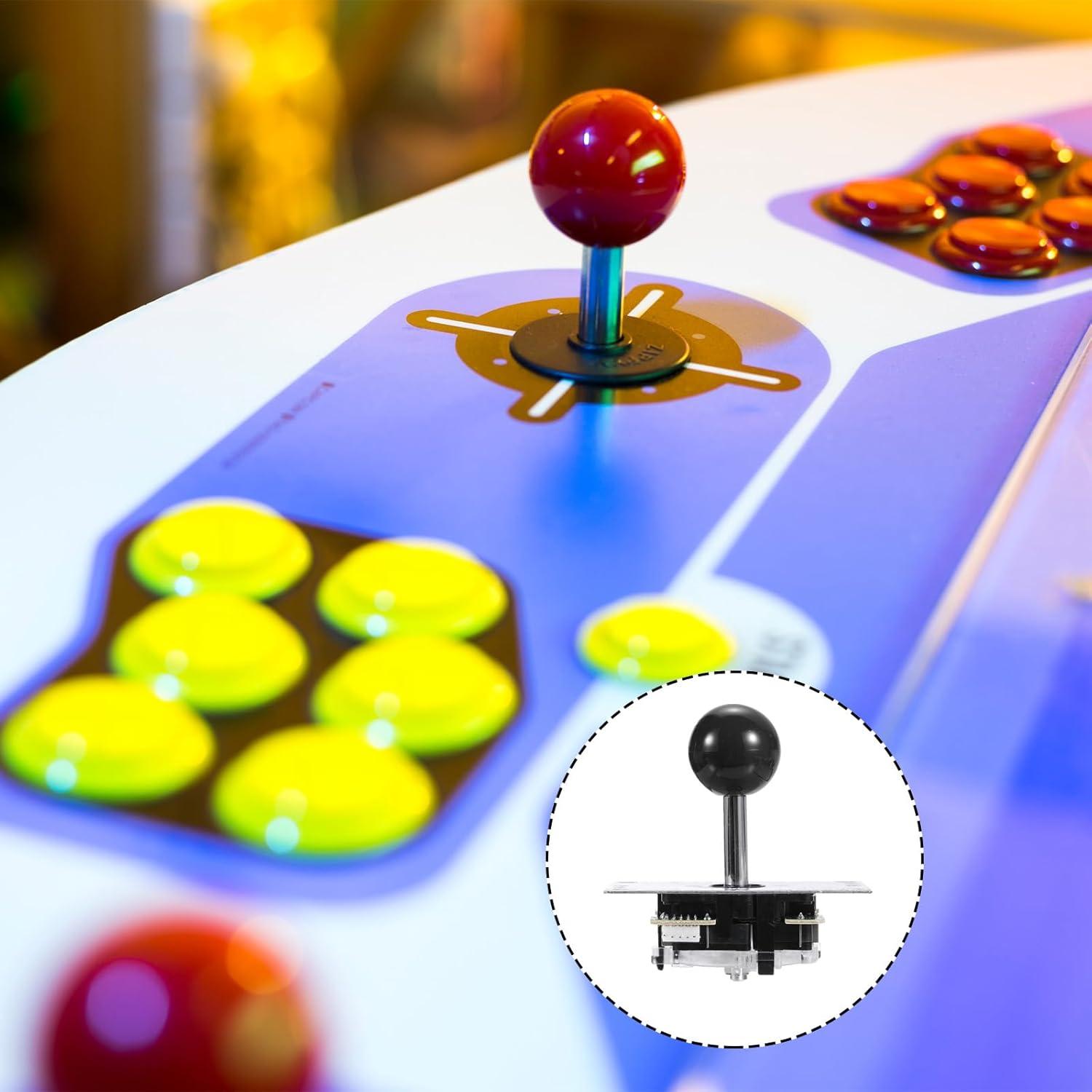 Kit Joystick DIY MECCANIXITY para Arcade PC Negro 5 Pin