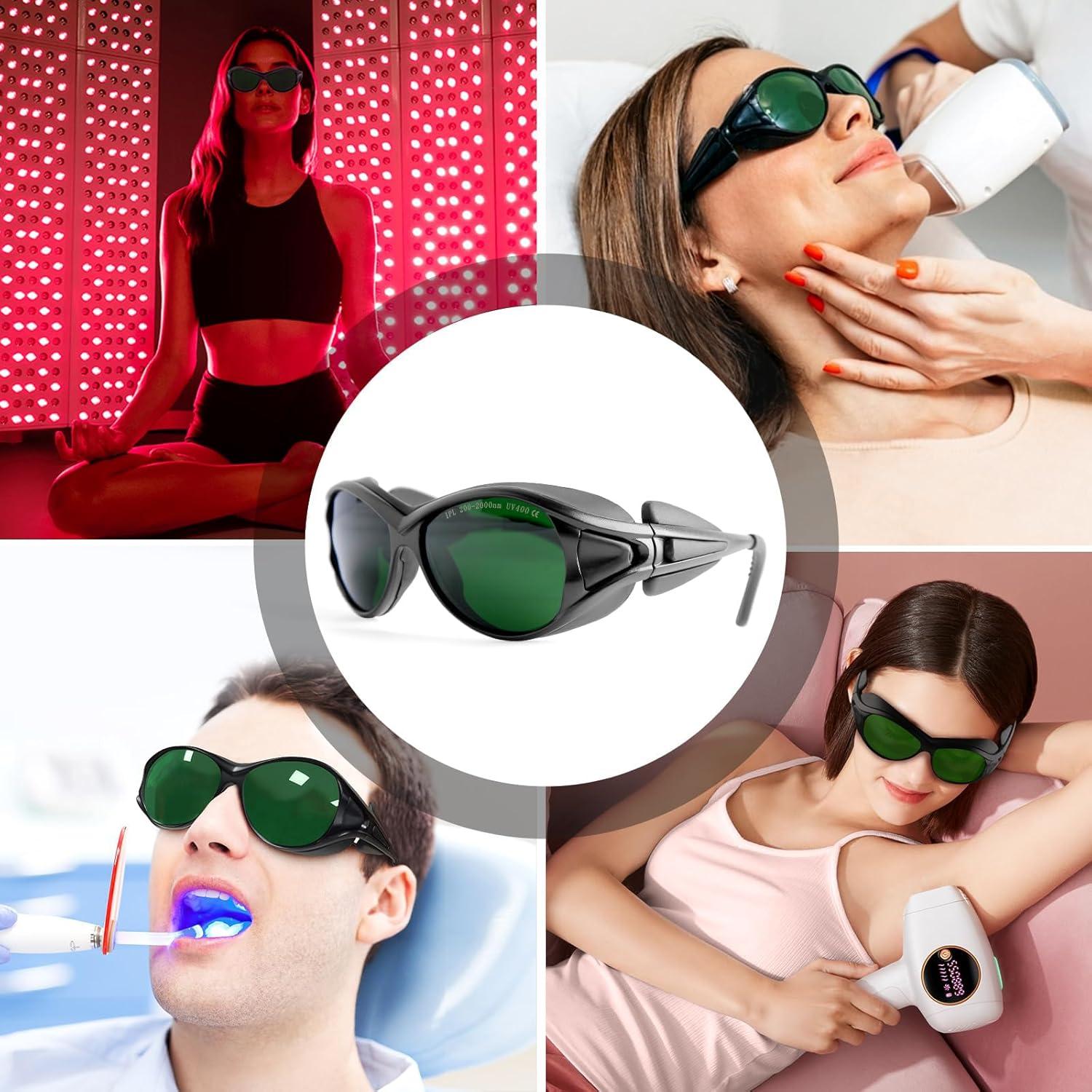 Gafas de Protección MCWlaser para Terapia de Luz LED 200nm-2000nm