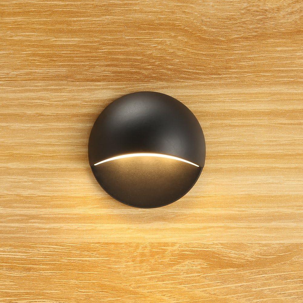 FVTLED Kit de 6 Luces LED Impermeables para Escalones 12V