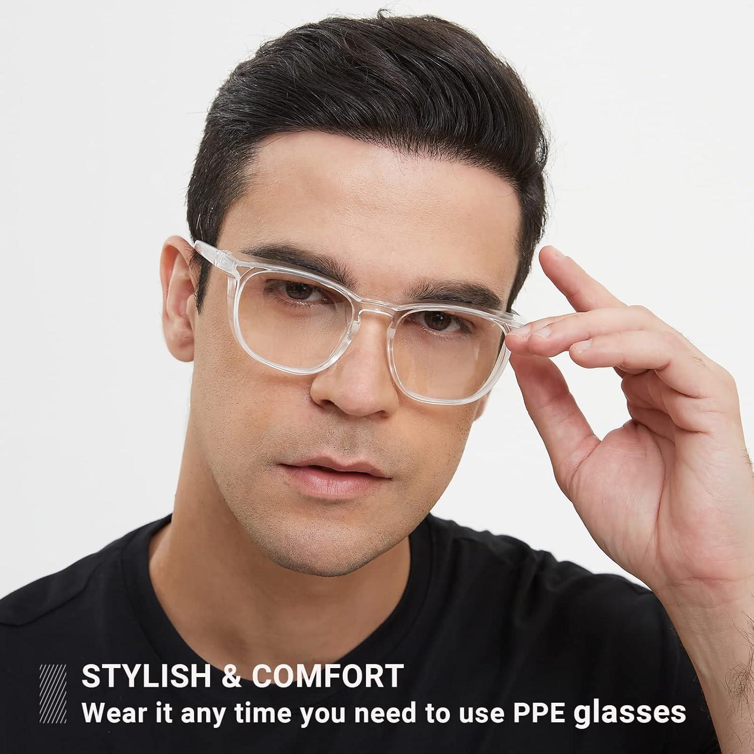 Gafas de Seguridad MORK&SUKY Antivaho para Laboratorio