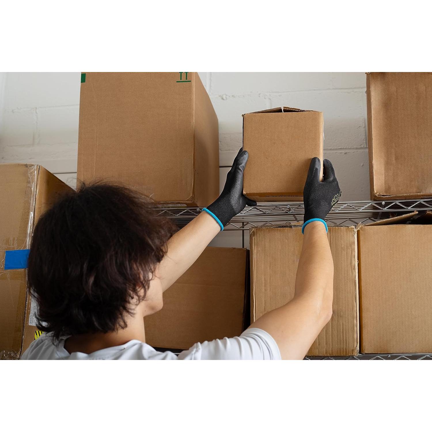 Guantes de Trabajo G & F XL, Transpirables, 12 Pares