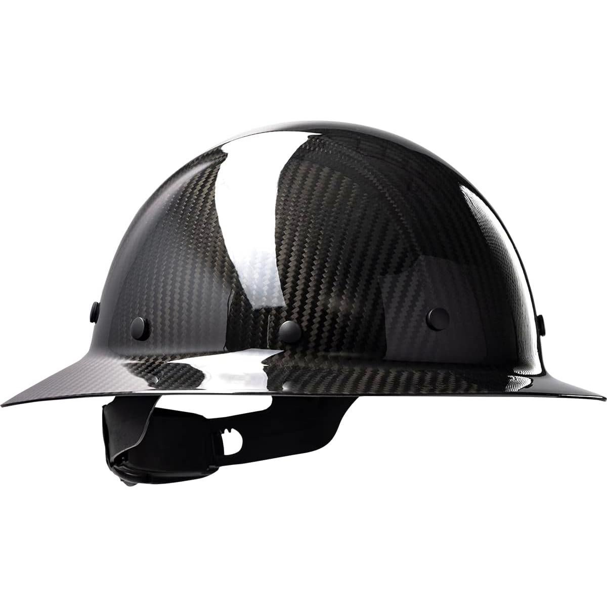 Casco PIP Wolfjaw Fibra Carbono Negro Ajuste Ratchet