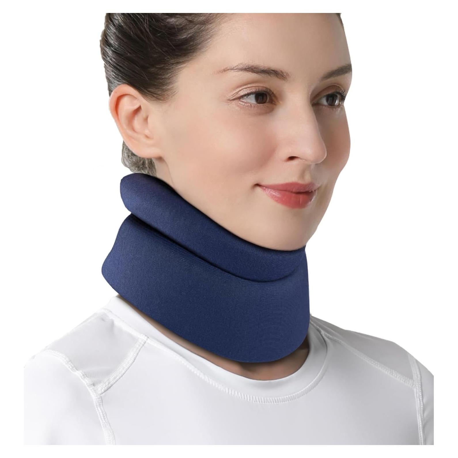 Faja cervical VELPEAU azul S para dolor de cuello y soporte