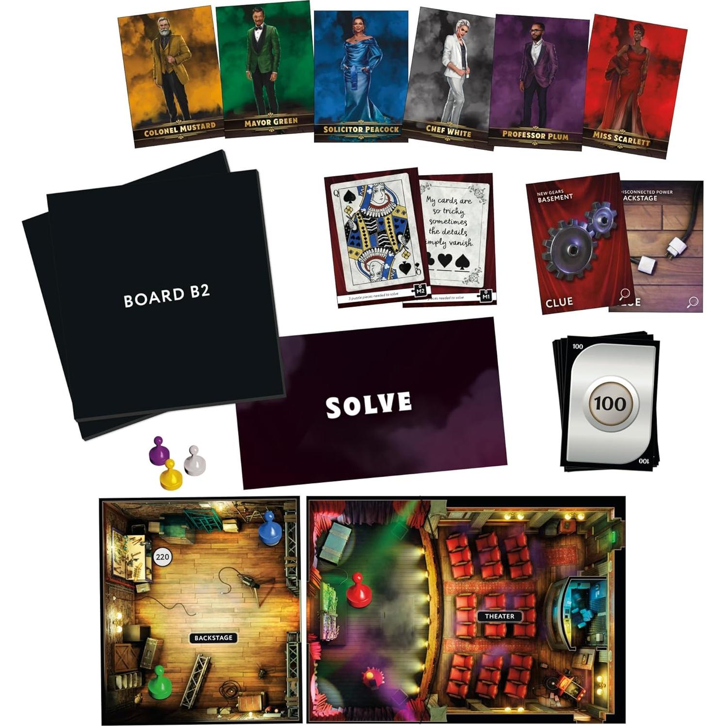 Clue Escape Hasbro El Club del Ilusionista Juego Familiar