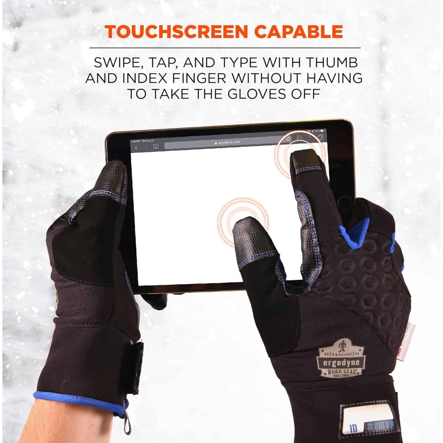 Guantes de Trabajo Térmicos Impermeables Ergodyne 818WP