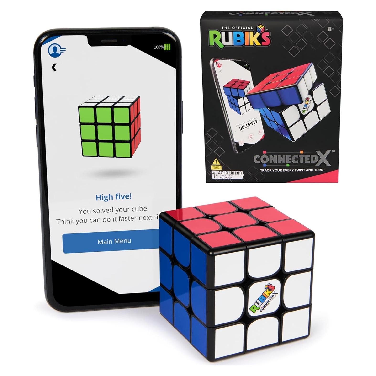 Cubo Rubik's ConnectedX 3x3 Bluetooth para Aprender